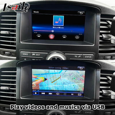 Wireless CarPlay Interface untuk Nissan Pathfinder R51 Navara D40 2013-2016 Android Auto, CarLife, Mirror Link