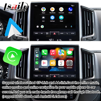 CarPlay Android Multimedia Video Interface dengan YouTube, NetFlix, YouTube, Google Map untuk Land Cruiser LC200