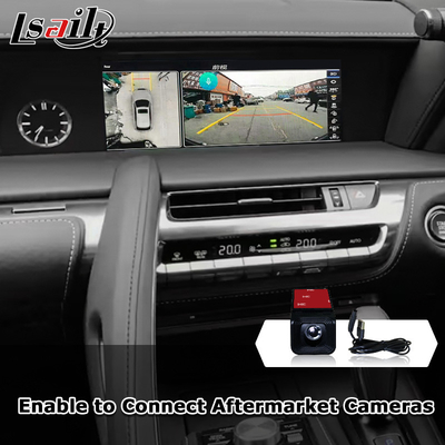 Wireless CarPlay Interface Integrated OEM Screen untuk Lexus LX570 LX460d 2016-2021 Android Auto Video Interface