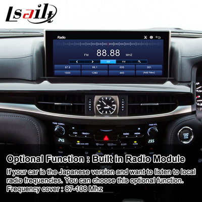 Lsailt Android Carplay Video Interface untuk Lexus LX 450d 570 570s VDJ200 J200 2016-2021