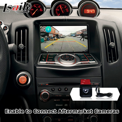 Lsailt Carplay Interface Box untuk Nissan 370Z 2010-2020 Android Auto Support Perintah Suara, Kontrol Kemudi