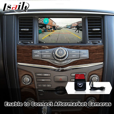 Pin to Pin CarPlay Interface untuk Nissan Patrol Y62, Pathfinder, Armada Termasuk Android Auto, Google Map, Waze