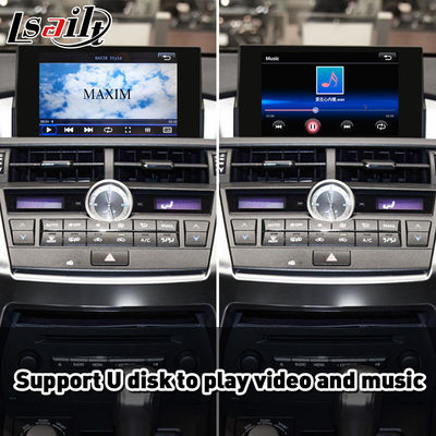 Lsailt / Navihome Android Auto Carplay Interface untuk Lexus NX300h NX200t Kontrol Kenop 2014-2017 NX ES RX