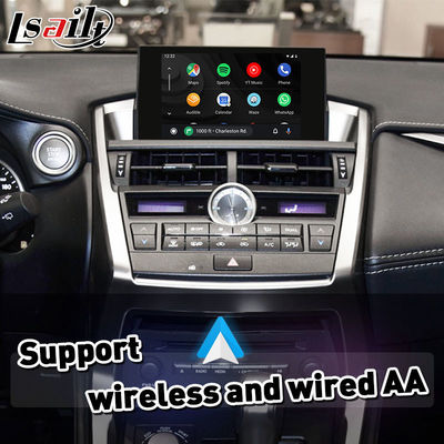 Lsailt / Navihome Android Auto Carplay Interface untuk Lexus NX300h NX200t Kontrol Kenop 2014-2017 NX ES RX