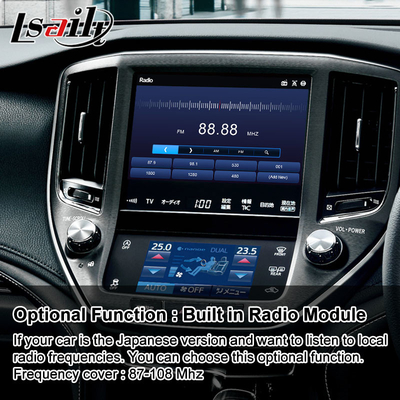 Lsailt Android Multimedia Video Interface untuk 2012-2018 Toyota Crown S210 AWS210 GRS210 GWS214 Majesta Athlete