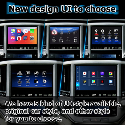 8+128GB Toyota Crown Android Carplay antarmuka generasi ke-14 AWS214 GWS215 S210 didukung oleh Qualcomm