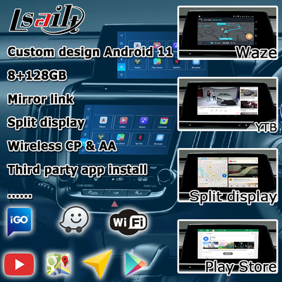 Toyota Crown S220 Android multimedia nirkabel carplay android auto didukung oleh Qualcomm 8+128GB