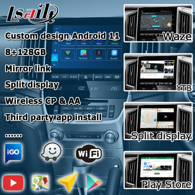Toyota Land Cruiser LC200 antarmuka video Android 8+128GB didukung oleh Qualcomm dengan carplay android auto