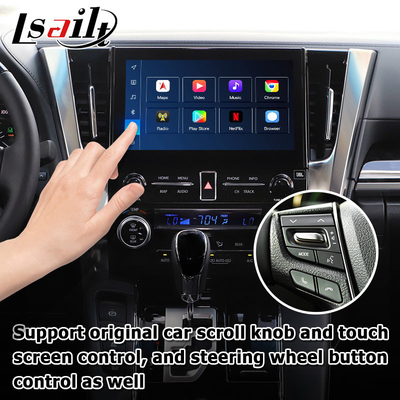 Toyota Alphard Vellfire AH30 seri Android Carplay kotak antarmuka Qualcomm 6125 8+128GB