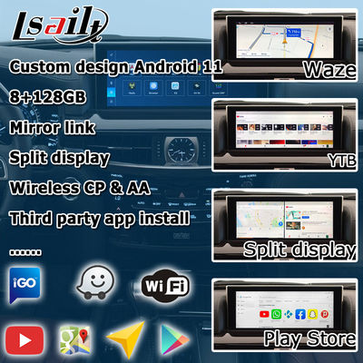 Lexus LX570 LX450d antarmuka video Android dukungan carplay android auto Qualcomm 8+128GB Android 11