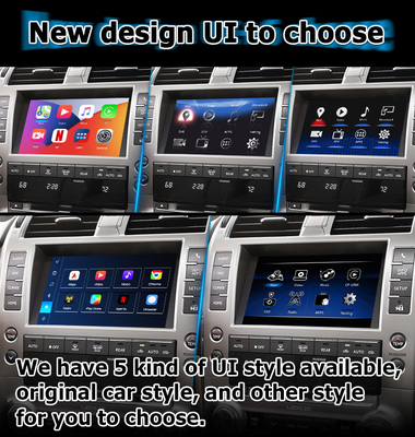Lexus GX460 Android multimedia Carplay antarmuka video otomatis android