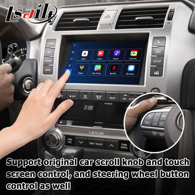 Lexus GX460 Android multimedia Carplay antarmuka video otomatis android