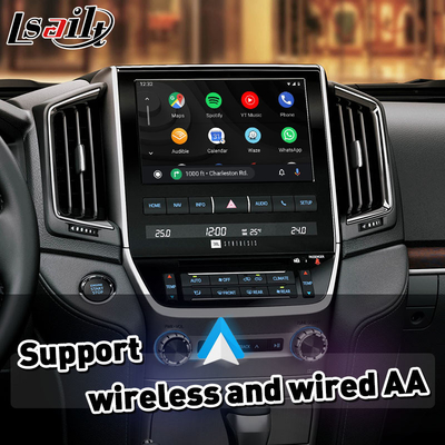 Antarmuka Video Multimedia Android Lsailt untuk Toyota Land Cruiser 200 LC200 VX VXR VX-R 2016-2021