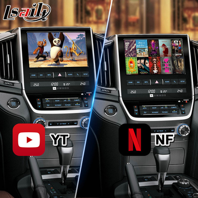 Antarmuka Video Multimedia Android Lsailt untuk Toyota Land Cruiser 200 LC200 VX VXR VX-R 2016-2021