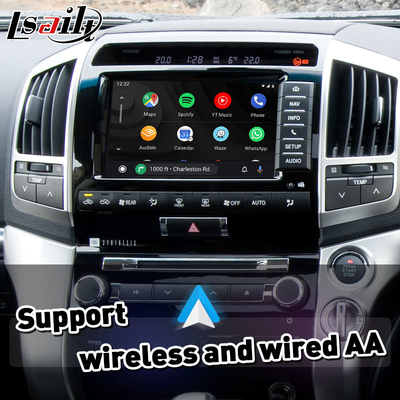Lsailt Android Multimedia Video Interface untuk 2012-2015 Toyota Land Cruiser LC 200 V8 LC200