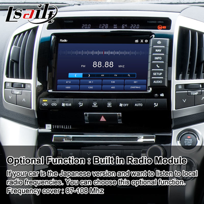 Lsailt Android Multimedia Video Interface untuk 2012-2015 Toyota Land Cruiser LC 200 V8 LC200