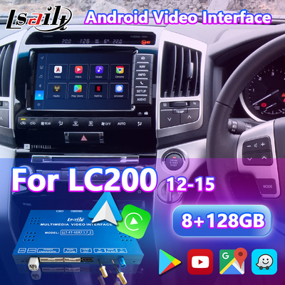 Lsailt Android Carplay Video Interface untuk Toyota Land Cruiser 200 V8 LC200 2012-2015