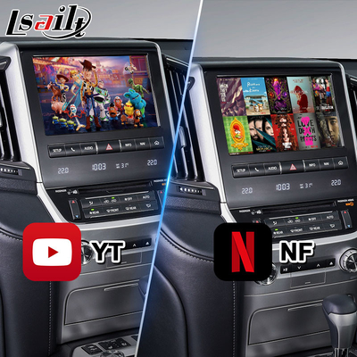 Lsailt Android Multimedia Video Interface untuk 2016-2021 Toyota Land Cruiser LC 200 GXL VX VXR VX-R Sahara LC200