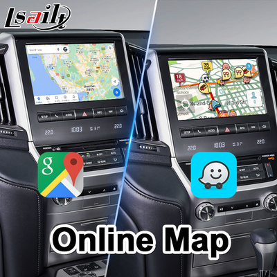 Lsailt Android Multimedia Video Interface untuk 2016-2021 Toyota Land Cruiser LC 200 GXL VX VXR VX-R Sahara LC200