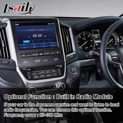 Lsailt Android Multimedia Video Interface untuk 2016-2021 Toyota Land Cruiser LC 200 GXL VX VXR VX-R Sahara LC200