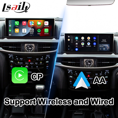 Lsailt Android Carplay Multimedia Video Interface Untuk 2016-2021 Lexus LX 570