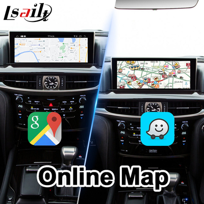 Lsailt Android Carplay Multimedia Video Interface Untuk 2016-2021 Lexus LX 570