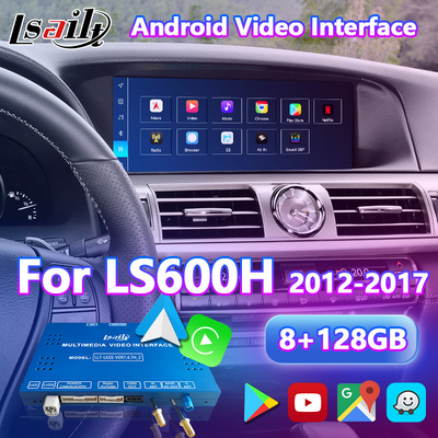 Lsailt 8+128GB Android Multimedia Carplay Interface Box untuk Lexus LS LS600h LS460 2012-2017