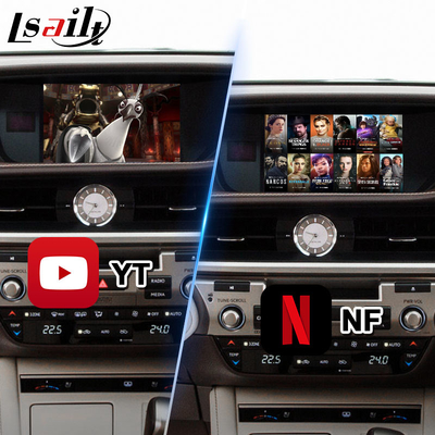 8+128GB Lsailt Android Navigasi Video Interface Untuk Lexus ES 350 300h 250 200 XV60 Pengendalian Mouse 2012-2018