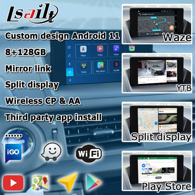 Lexus CT200h Android 13 antarmuka video carplay android otomatis basis pada Qualcomm 8+128GB