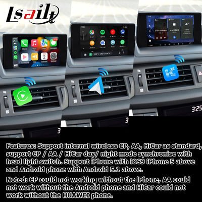 Lexus CT200h Android 13 antarmuka video carplay android otomatis basis pada Qualcomm 8+128GB