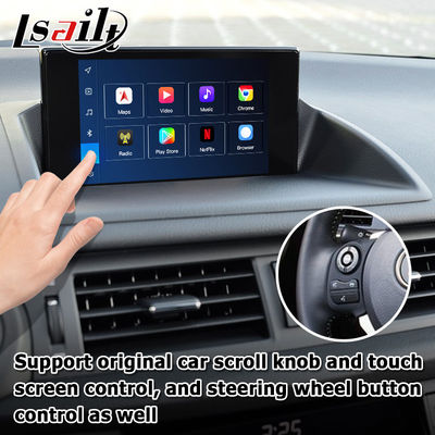 Lexus CT200h Android 13 antarmuka video carplay android otomatis basis pada Qualcomm 8+128GB