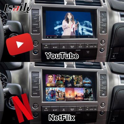 8+128GB Android 11 Lexus Video Interface untuk GX460 2014-2021 Termasuk Wireless CarPlay, Android Auto