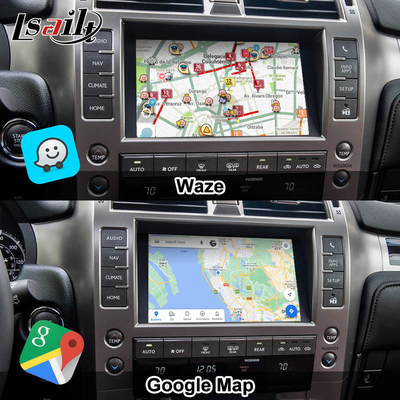 8+128GB Android 11 Lexus Video Interface untuk GX460 2014-2021 Termasuk Wireless CarPlay, Android Auto