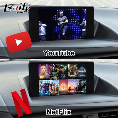 Lsailt Wireless CarPlay Android Video Interface untuk Lexus CT CT200H 2014-2017 Dukungan Unduh APP, NetFlix, YouTube