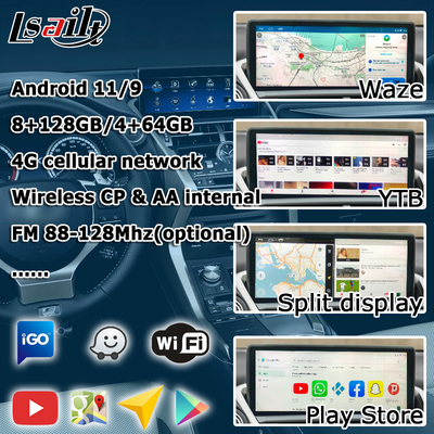 NX300 NX300h Lexus Android layar besar 10,25 Inci Android Carplay upgrade