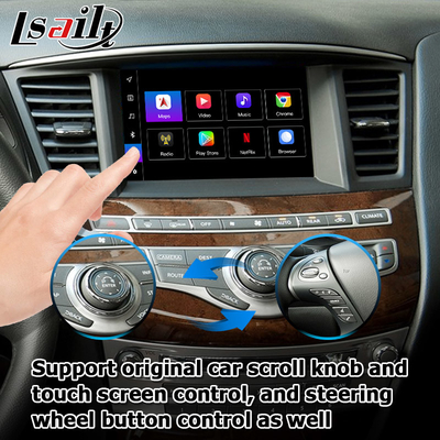 Infiniti QX60 GPS Android Auto Carplay Sistem Navigasi Multimedia Antarmuka Android 11 8+128GB