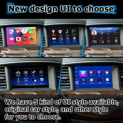 Infiniti QX60 GPS Android Auto Carplay Sistem Navigasi Multimedia Antarmuka Android 13 8+128GB