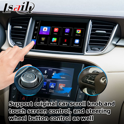 Carplay Navigasi Android Navigasi Video Interface Infiniti QX50 2018