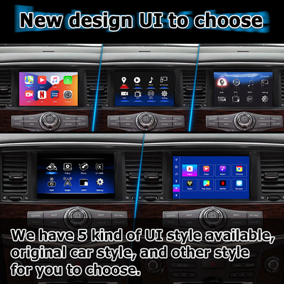 Nissan Patrol Y62 Armada Basis Qualcomm Navigasi Mobil Kotak Carplay Perangkat Navigasi GPS