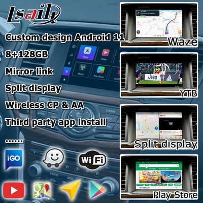 Nissan Pathfinder Andorid 11 Carplay android sistem navigasi otomatis Online Navigasi Video Play