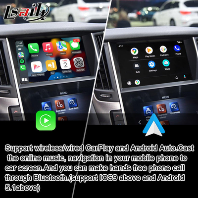 Android 11 Smart Infotainment Module untuk Infiniti Q50 2013-2015 Sistem Integrasi Multimedia Dalam Mobil, CarPlay Box