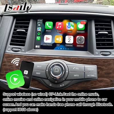 Lsailt Smart Infotainment Module untuk Nissan Patrol 2017-2019 Sistem Integrasi Multimedia In-Car Termasuk CarPlay