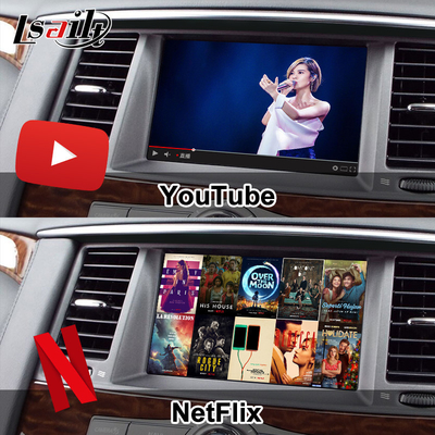 Lsailt Smart Infotainment Module untuk Nissan Patrol 2017-2019 Sistem Integrasi Multimedia In-Car Termasuk CarPlay