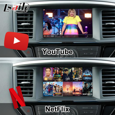 Lsailt 8GB Android Multimedia Interface untuk Nissan Pathfinder R52 2018-Patrol Carplay Android Auto Wireless Module