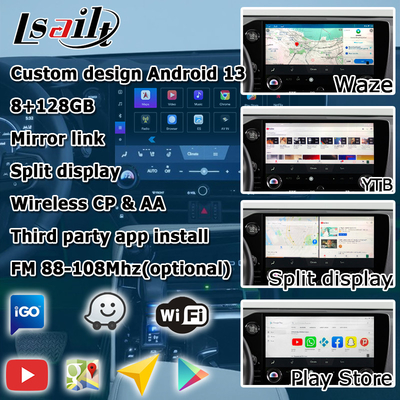 Lexus NX NX200 NX350h NX250 Android 11 antarmuka video multimedia carplay android auto