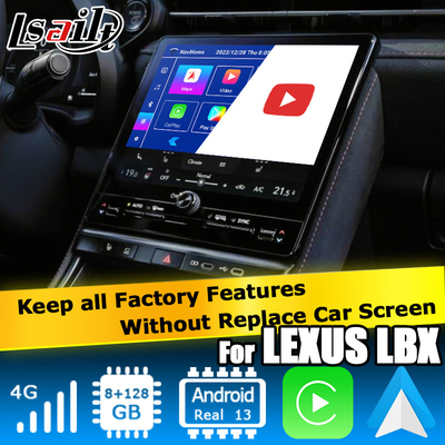 Lexus LBX 2023 untuk menghadirkan Android 13 Qualcomm 6125 basis 8+128GB video interface