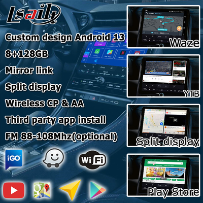 Lexus LBX 2023 untuk menghadirkan Android 13 Qualcomm 6125 basis 8+128GB video interface