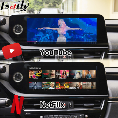 8+128GB Android Infotainment Module untuk Lexus ES 2022-2024 RX NX LX GX LS...dengan YouTube, NetFlix, Google Play, Waze