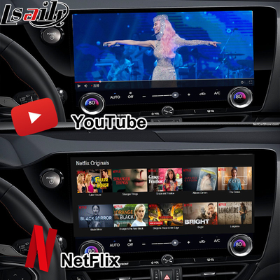 Lsailt Qualcomm Lexus Video Interface untuk Lexus NX260 NX350H LX RX ES Infotainment Interface Termasuk YouTube, NetFlix