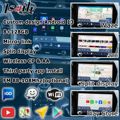 Lexus RZ Android 13 antarmuka multimedia 8+128GB Qualcomm Octa core carplay android auto